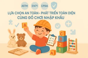 Đồ Chơi Nhập Khẩu: Lựa Chọn An Toàn, Chất Lượng Cho Trẻ Em